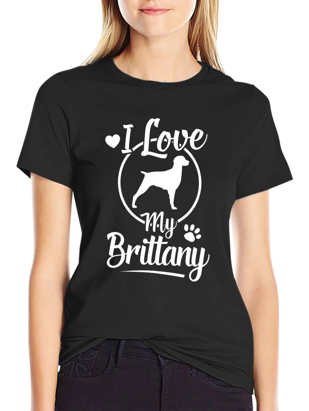 I Love My Brittany T-Shirt