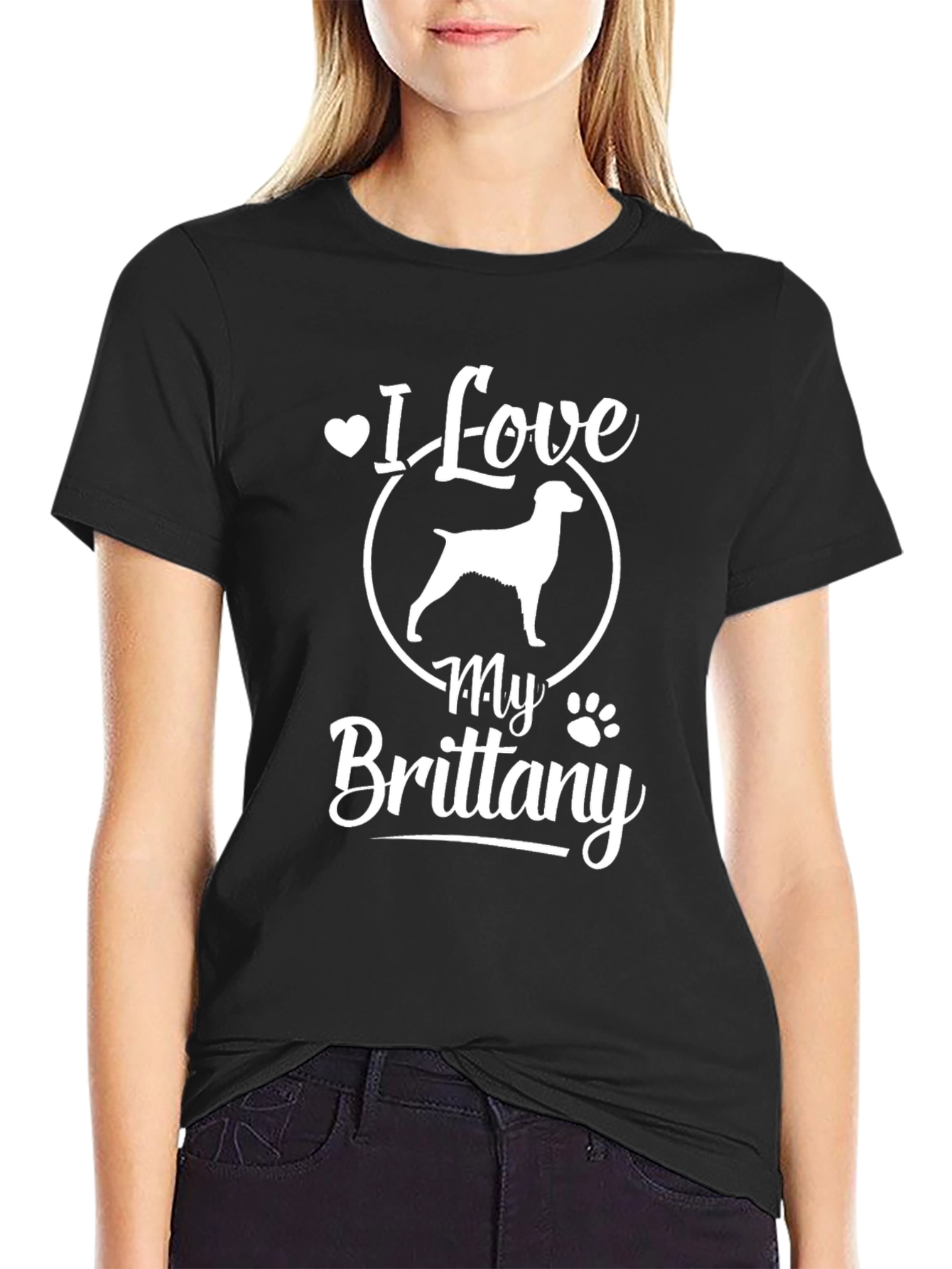 I Love My Brittany T-Shirt