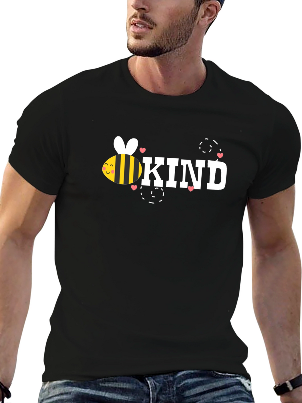 Bee Kind Graphic Tee - Positive Message T-Shirt