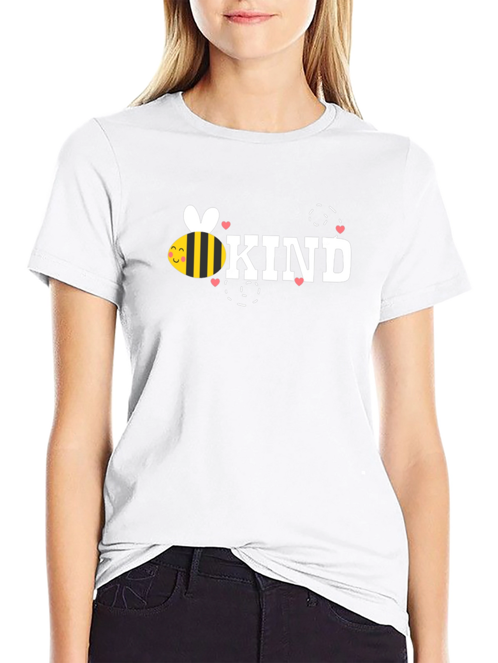 Bee Kind Graphic Tee - Positive Message T-Shirt