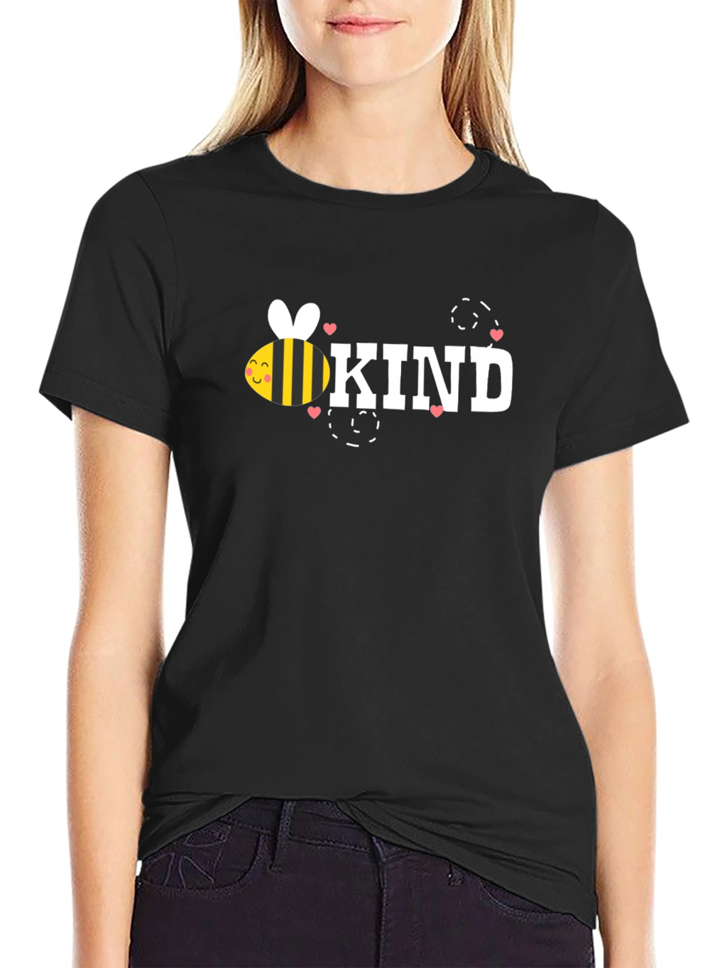 Bee Kind Graphic Tee - Positive Message T-Shirt
