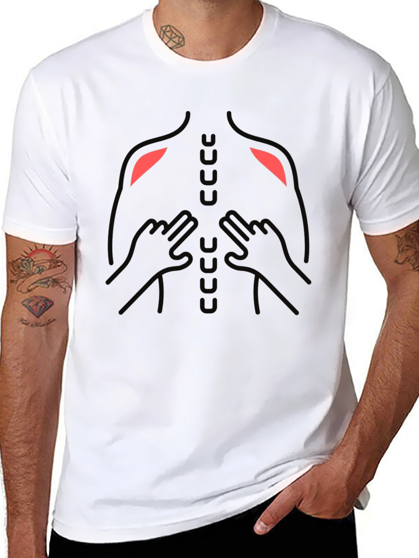 Chiropractor Spine Adjustment T-Shirt