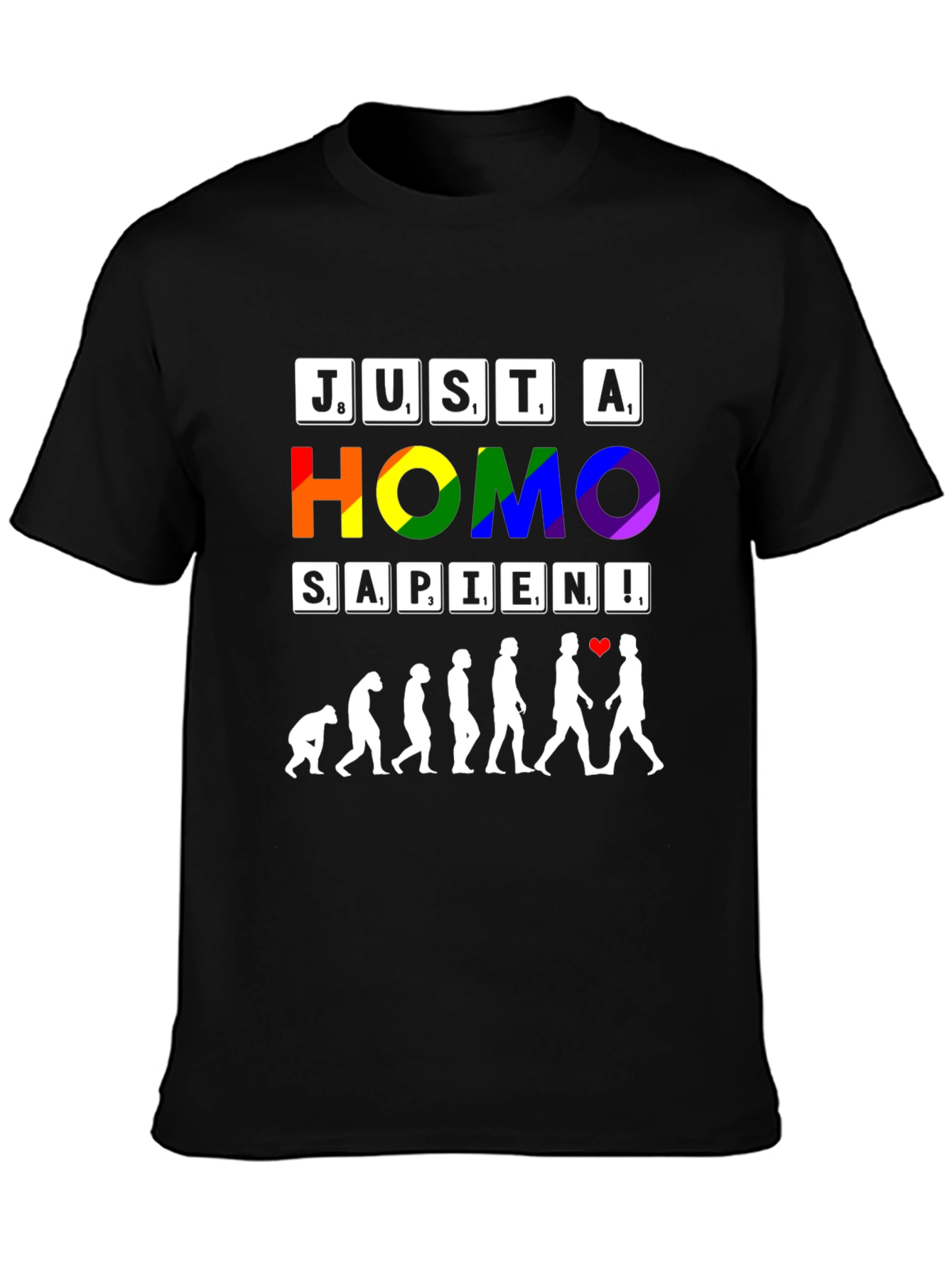 Just a Homo Sapien Pride T-Shirt