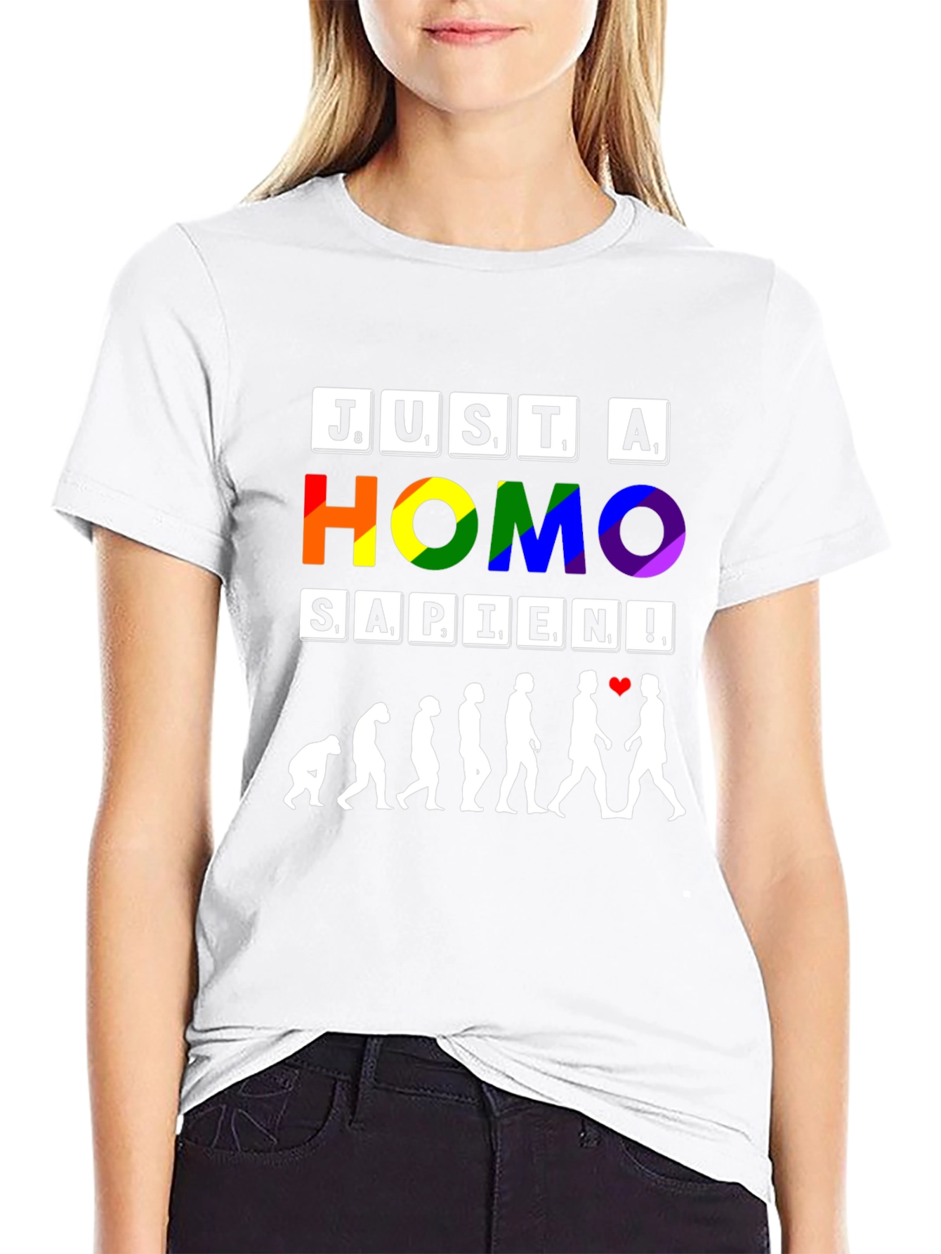 Just a Homo Sapien Pride T-Shirt