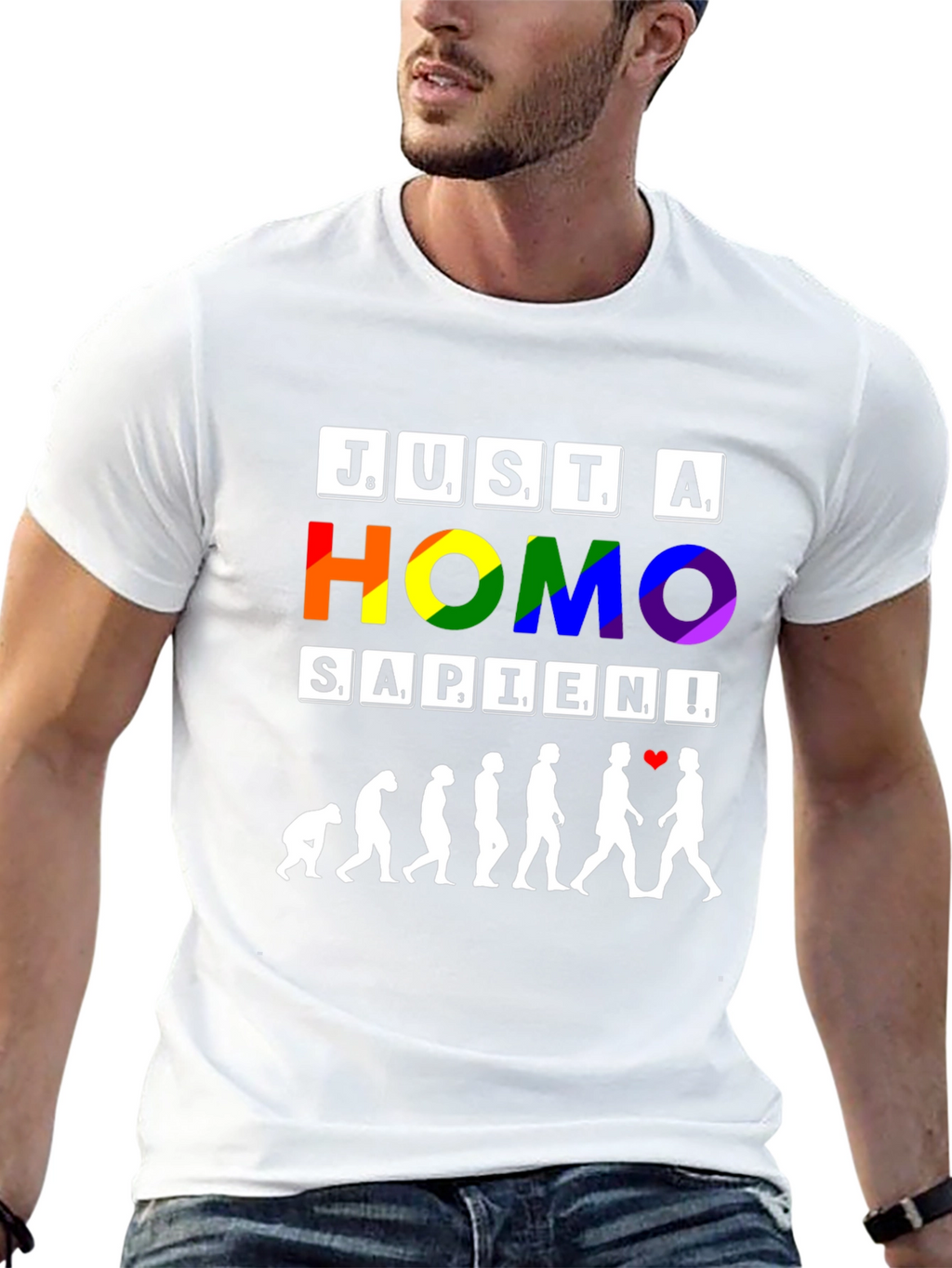 Just a Homo Sapien Pride T-Shirt