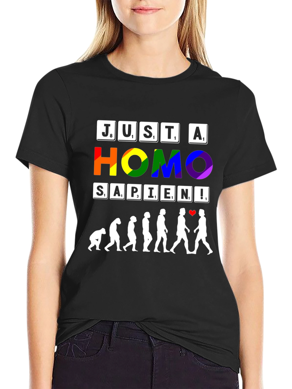 Just a Homo Sapien Pride T-Shirt