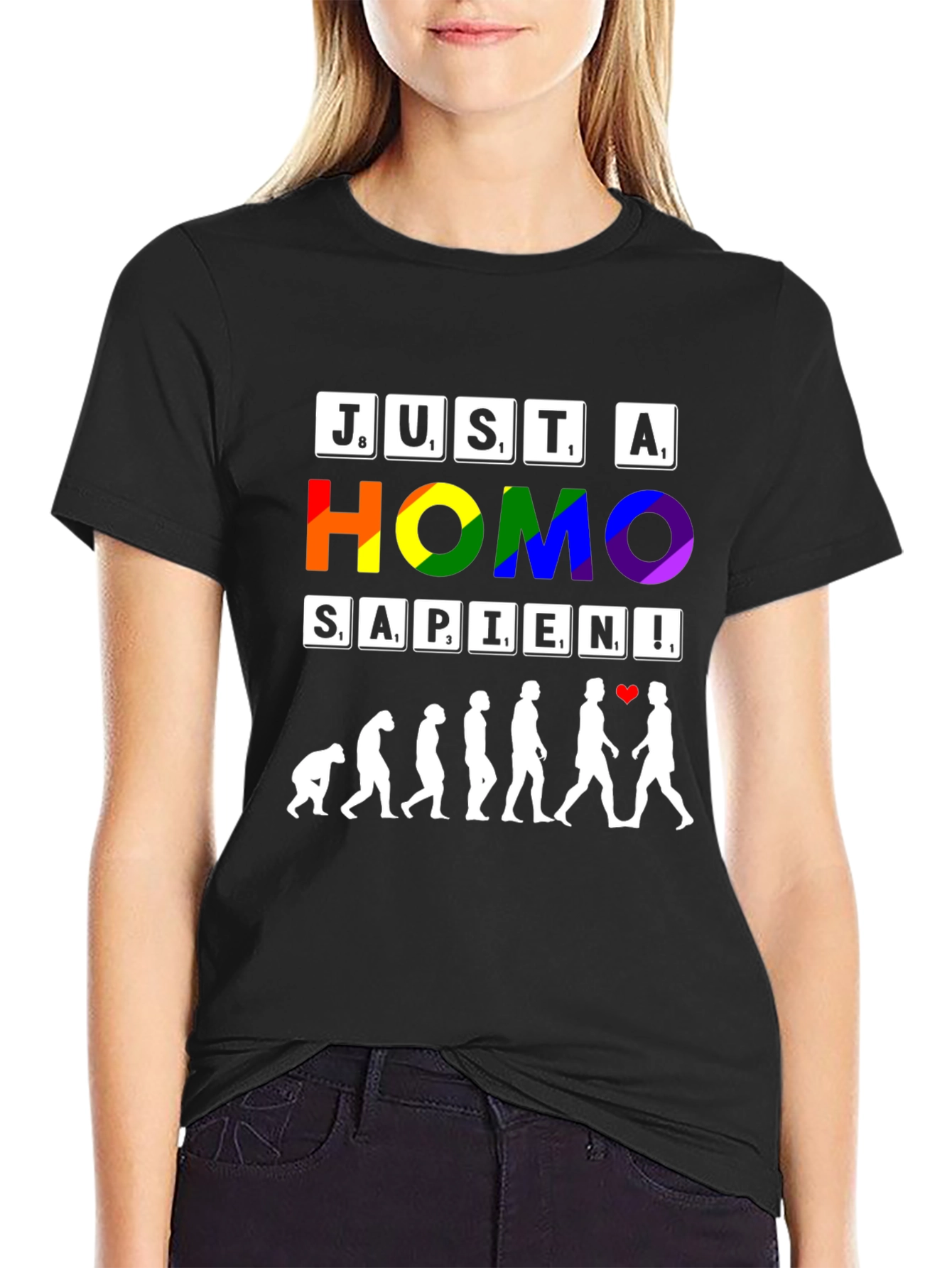Just a Homo Sapien Pride T-Shirt