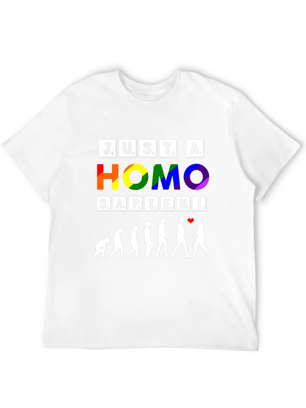 Just a Homo Sapien Pride T-Shirt