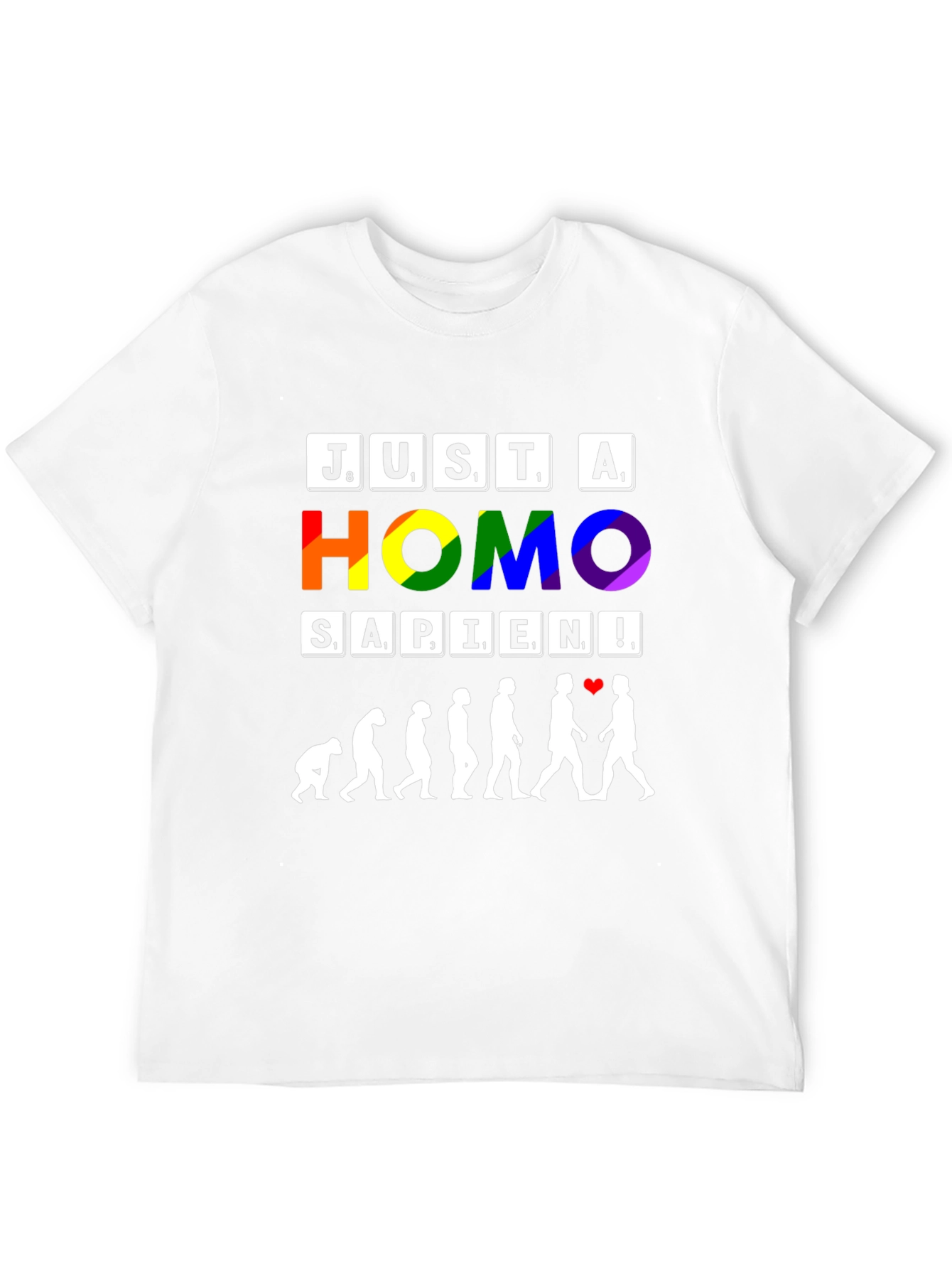 Just a Homo Sapien Pride T-Shirt
