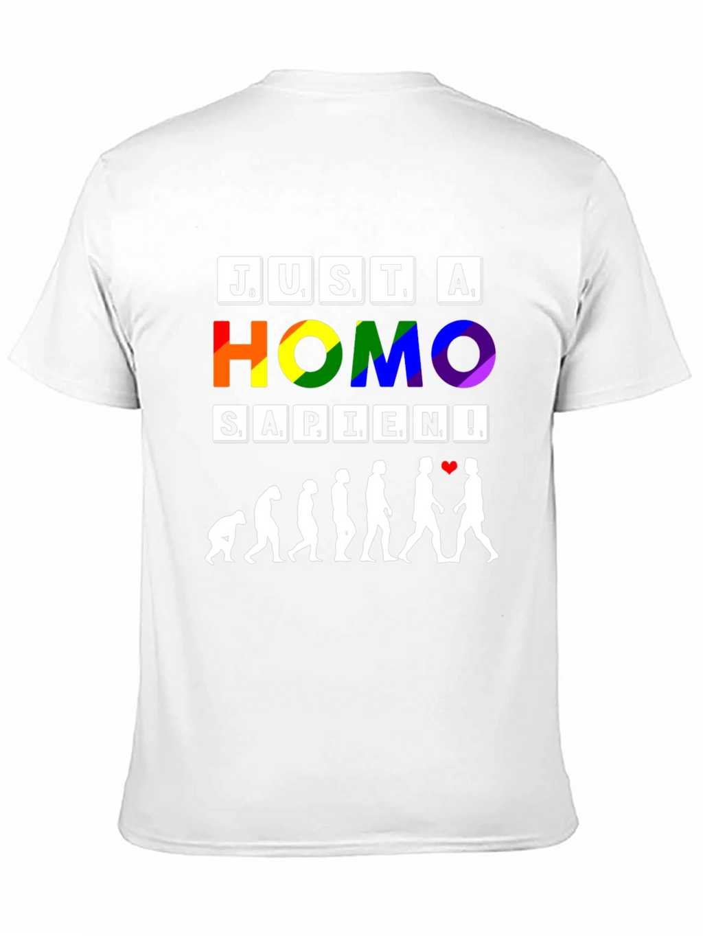 Just a Homo Sapien Pride T-Shirt