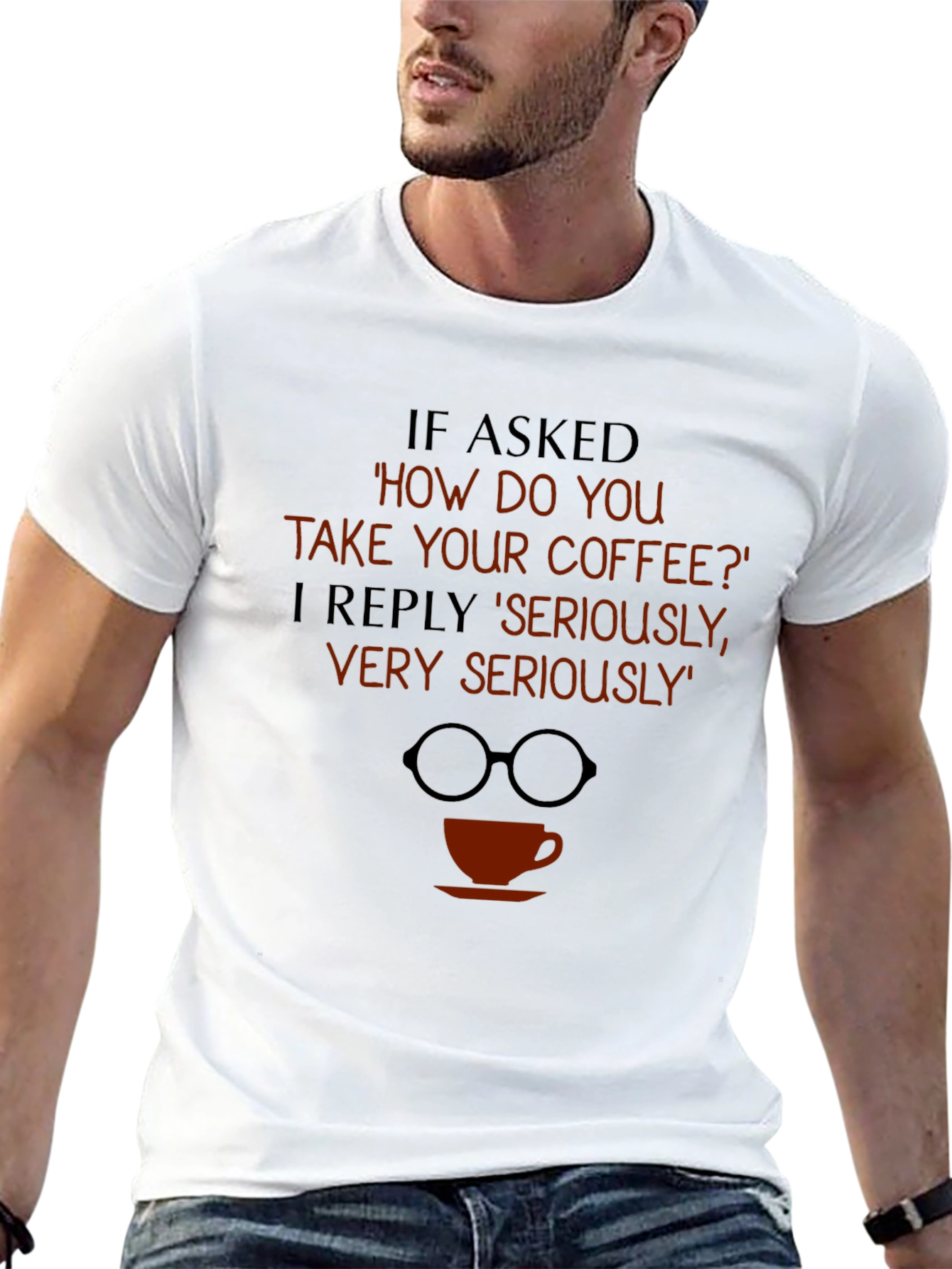 Coffee Lover T-Shirt Funny Graphic Tee