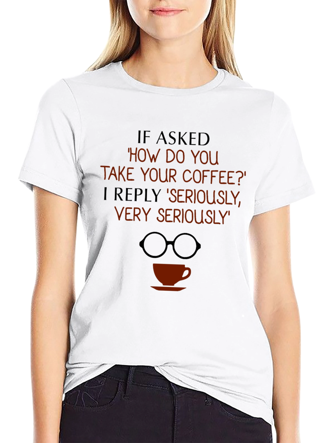 Coffee Lover T-Shirt Funny Graphic Tee