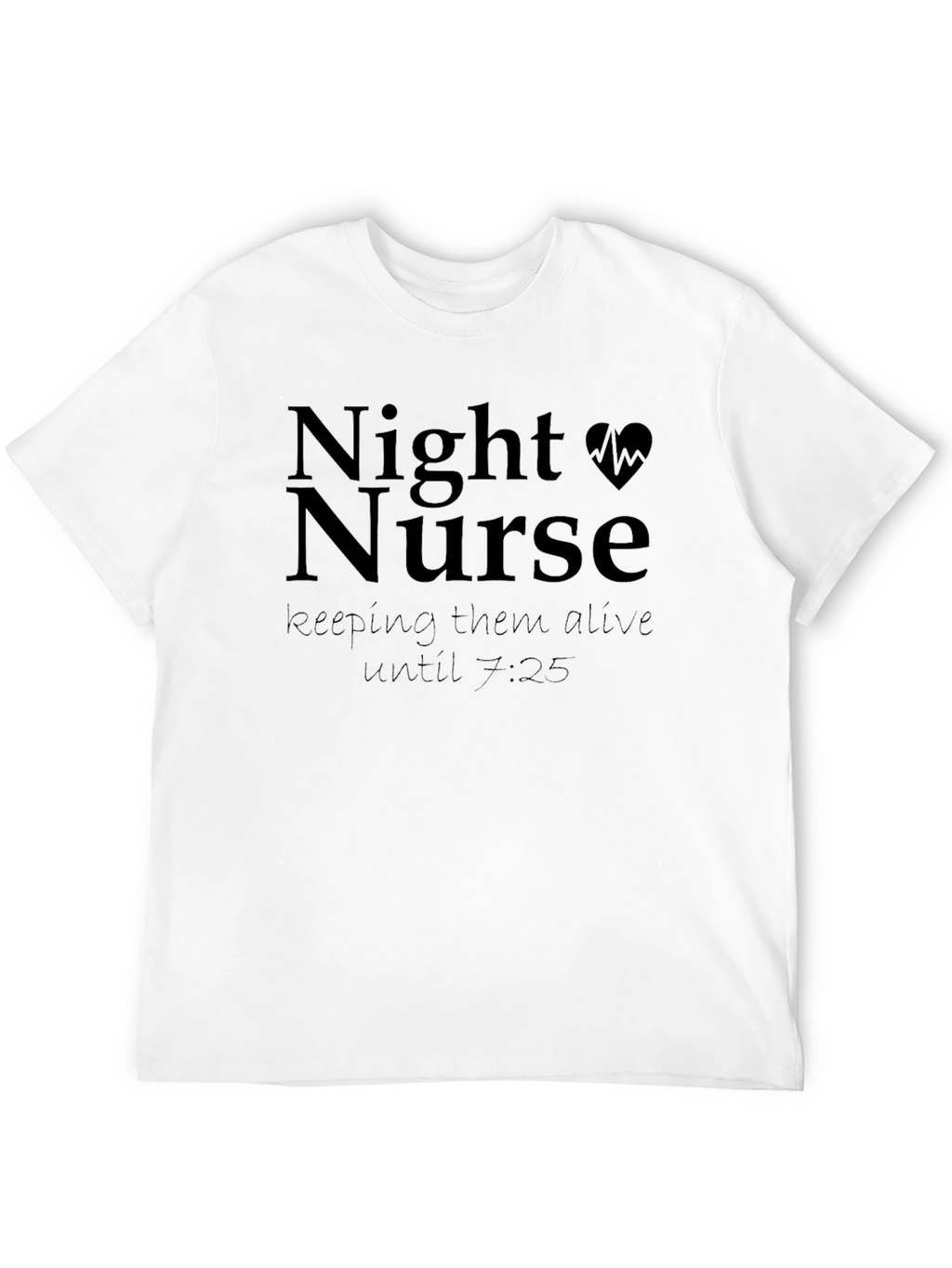 Night Nurse Funny Graphic T-Shirt