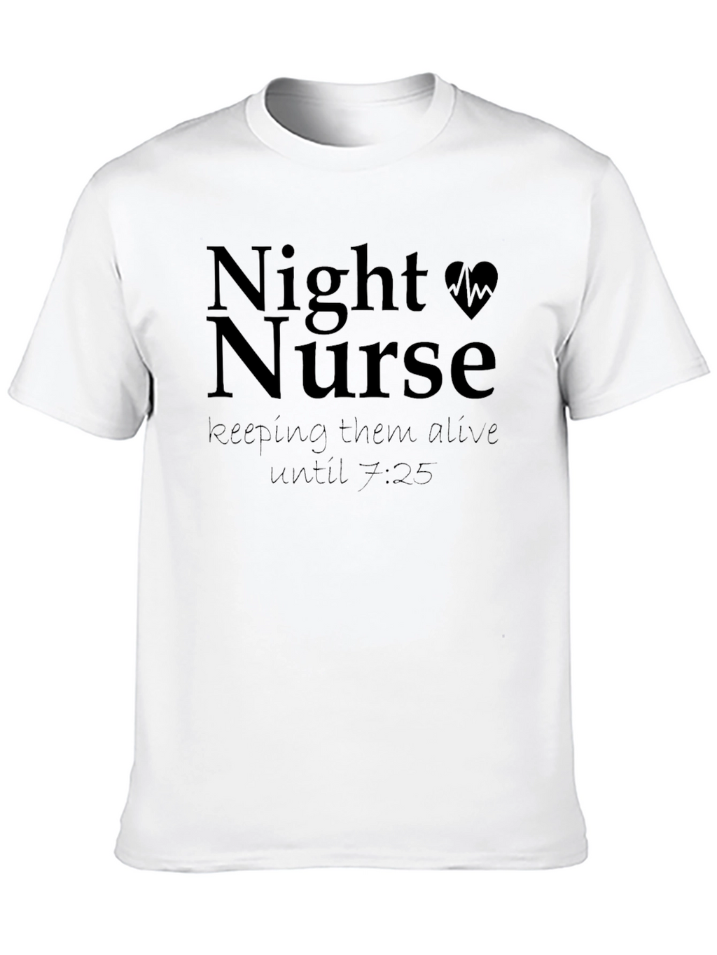 Night Nurse Funny Graphic T-Shirt
