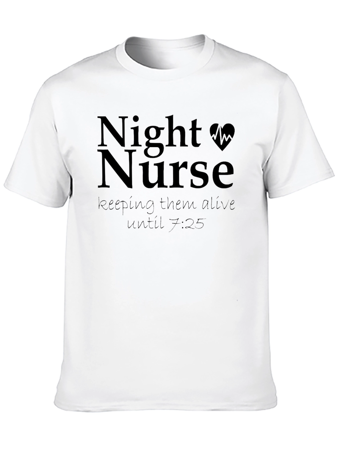 Night Nurse Funny Graphic T-Shirt