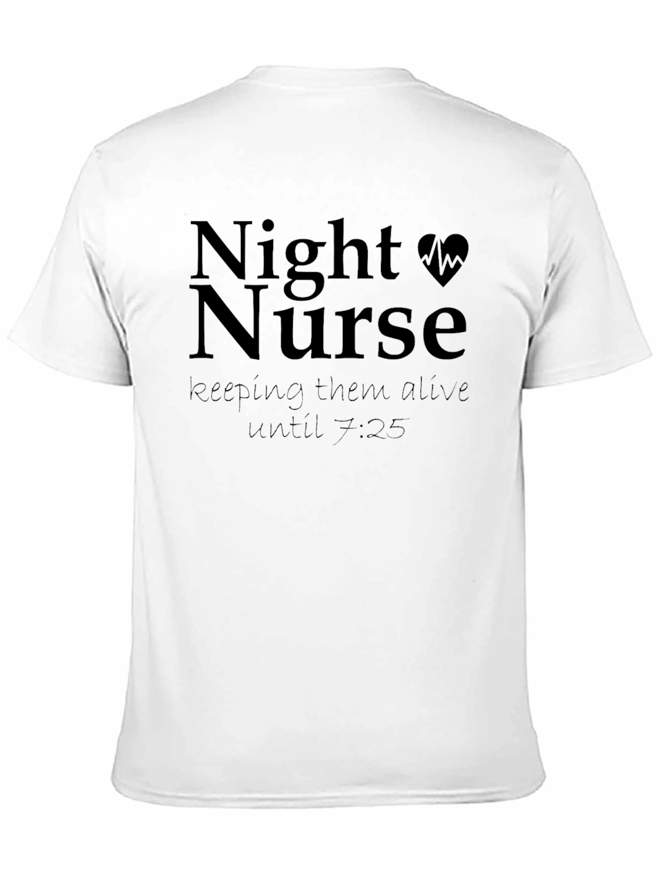 Night Nurse Funny Graphic T-Shirt