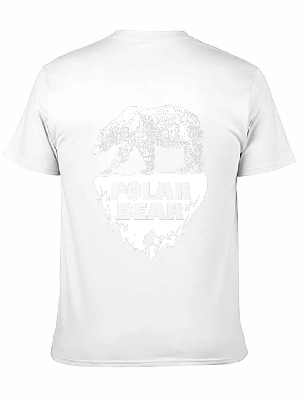 Polar Bear Graphic Tee - Black T-Shirt