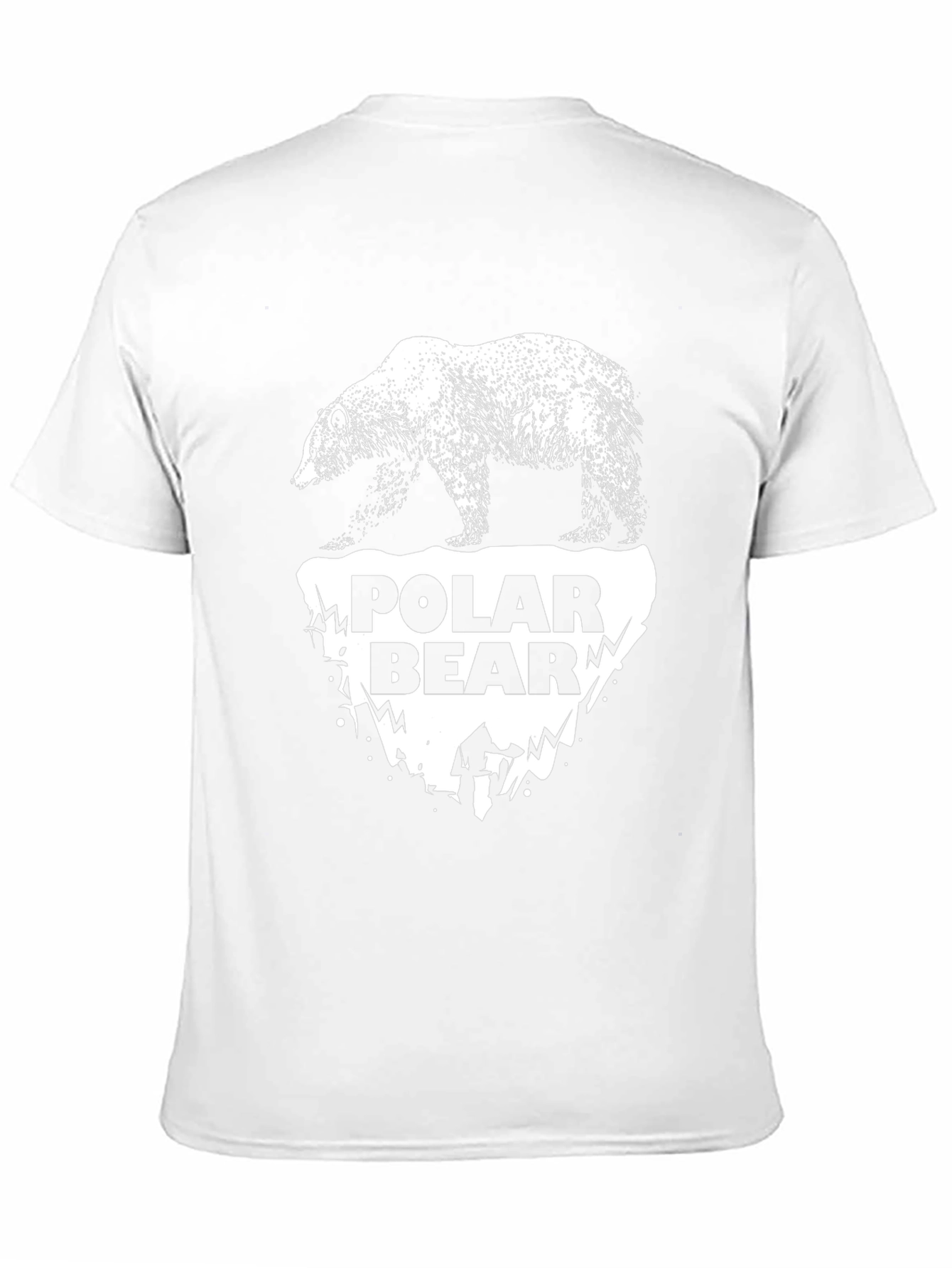 Polar Bear Graphic Tee - Black T-Shirt