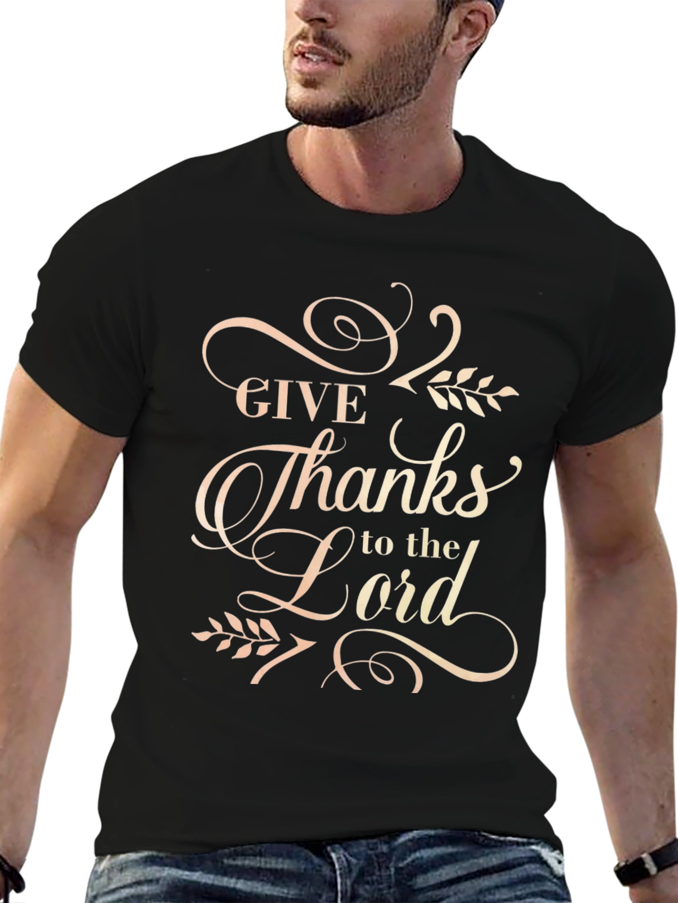 Give Thanks to the Lord Graphic Tee