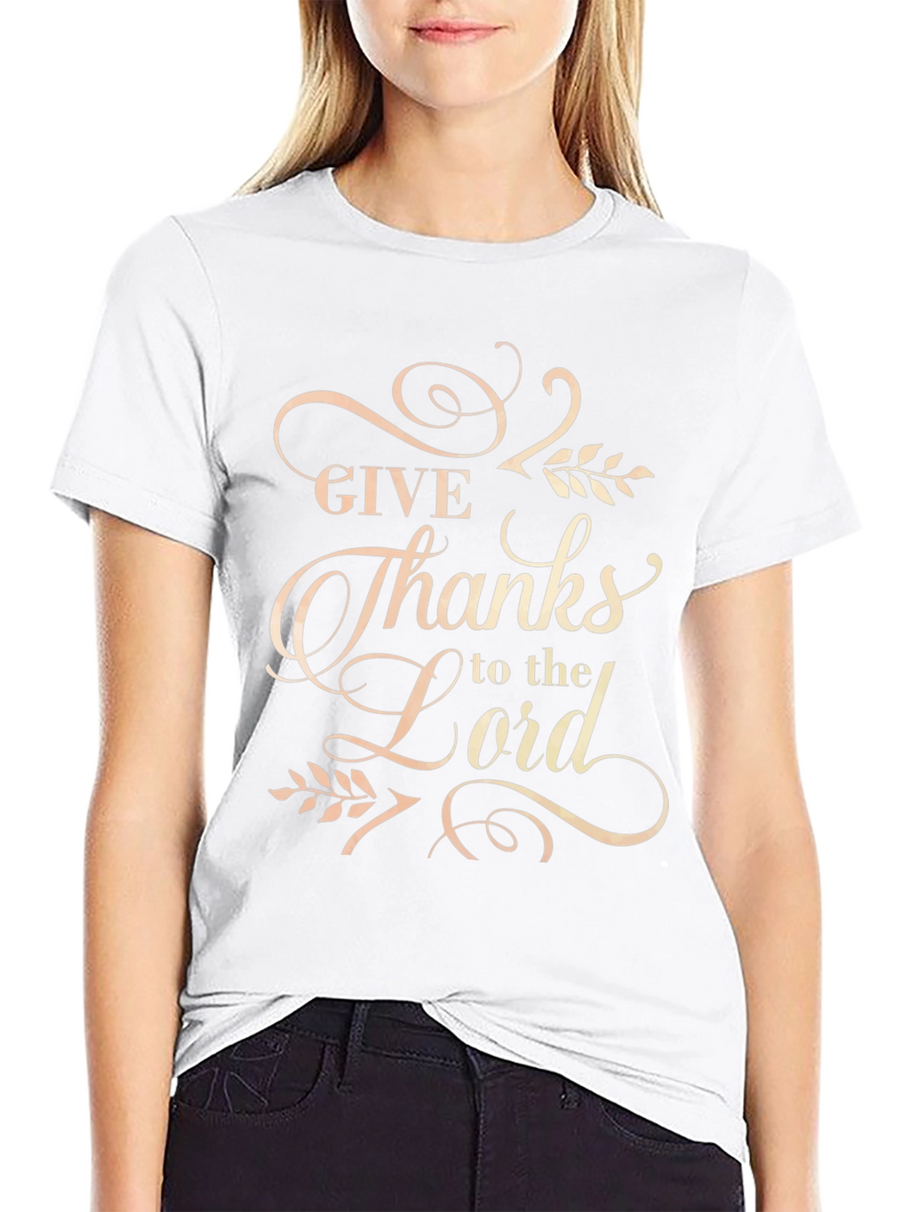 Give Thanks to the Lord Graphic Tee