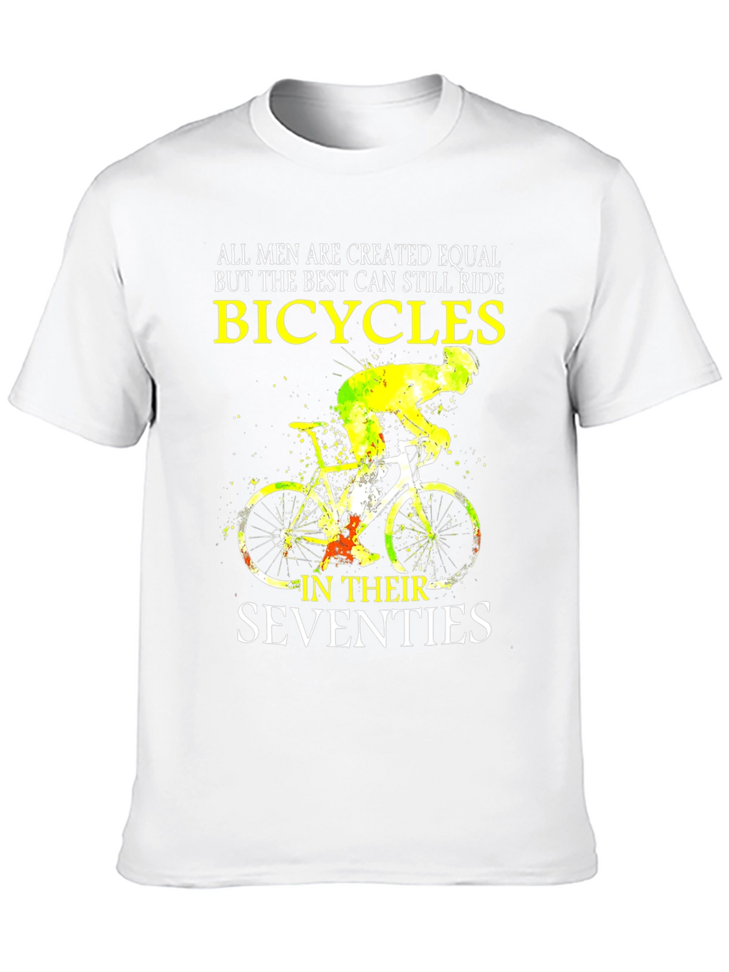Bicycles Seventies Mens Graphic Tee