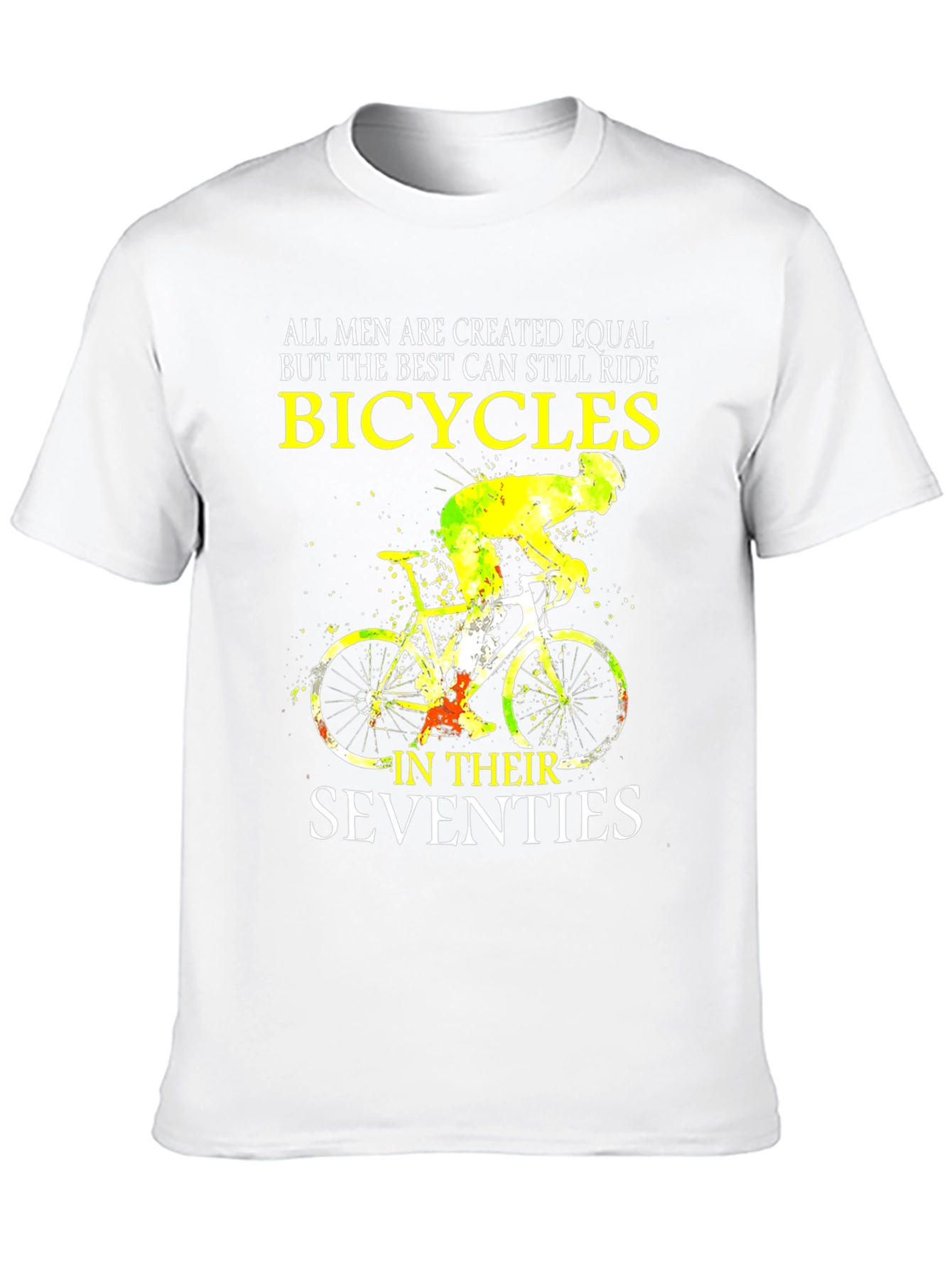 Bicycles Seventies Mens Graphic Tee