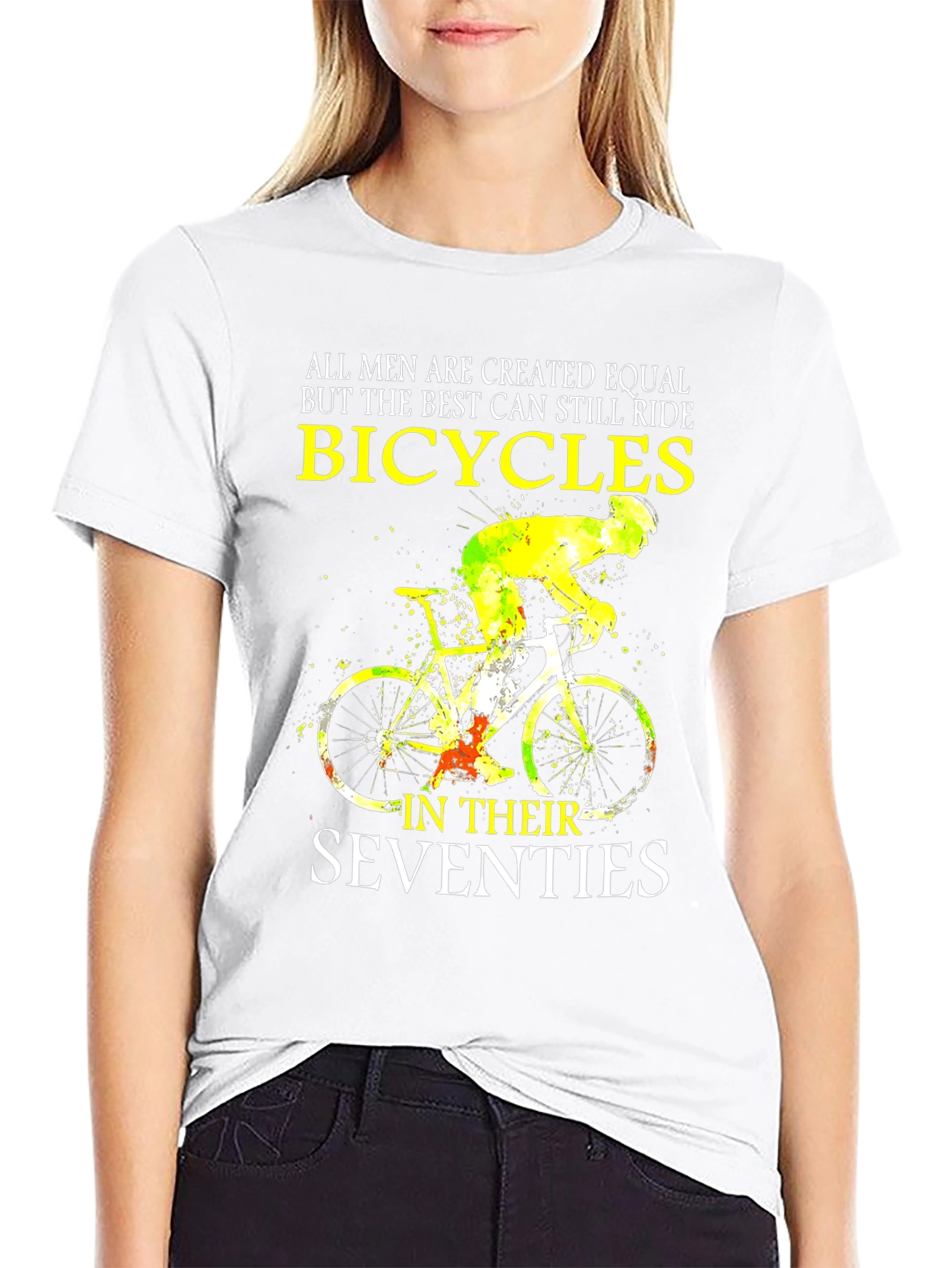 Bicycles Seventies Mens Graphic Tee