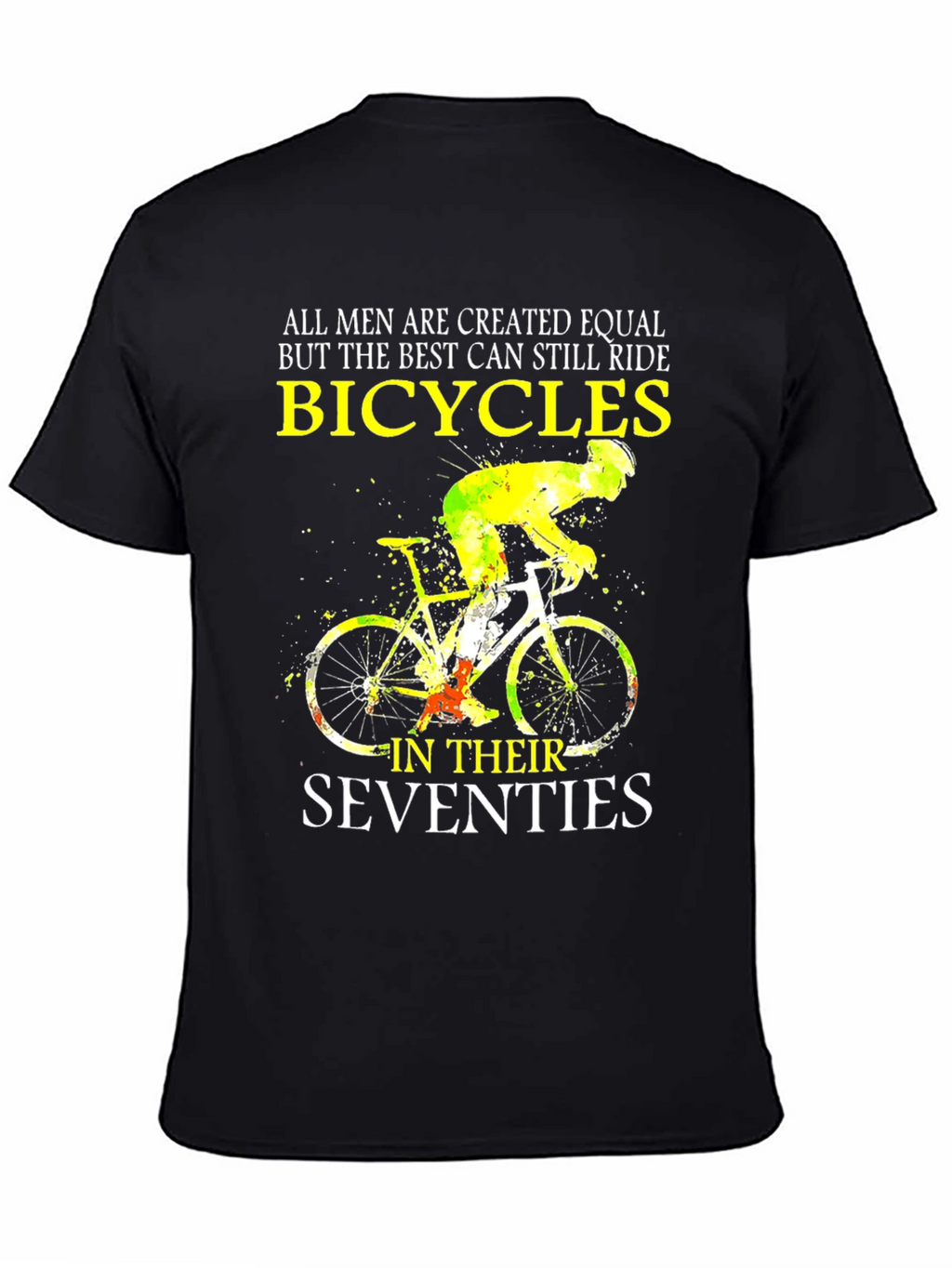 Bicycles Seventies Mens Graphic Tee