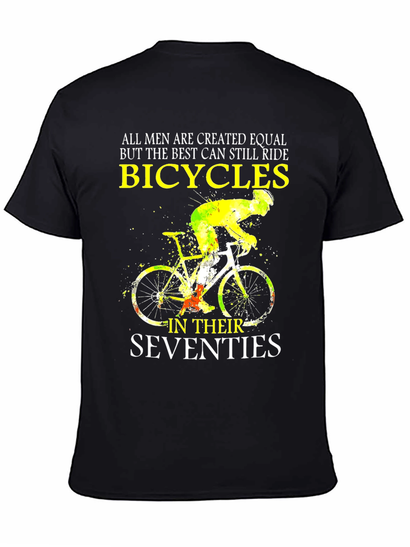 Bicycles Seventies Mens Graphic Tee