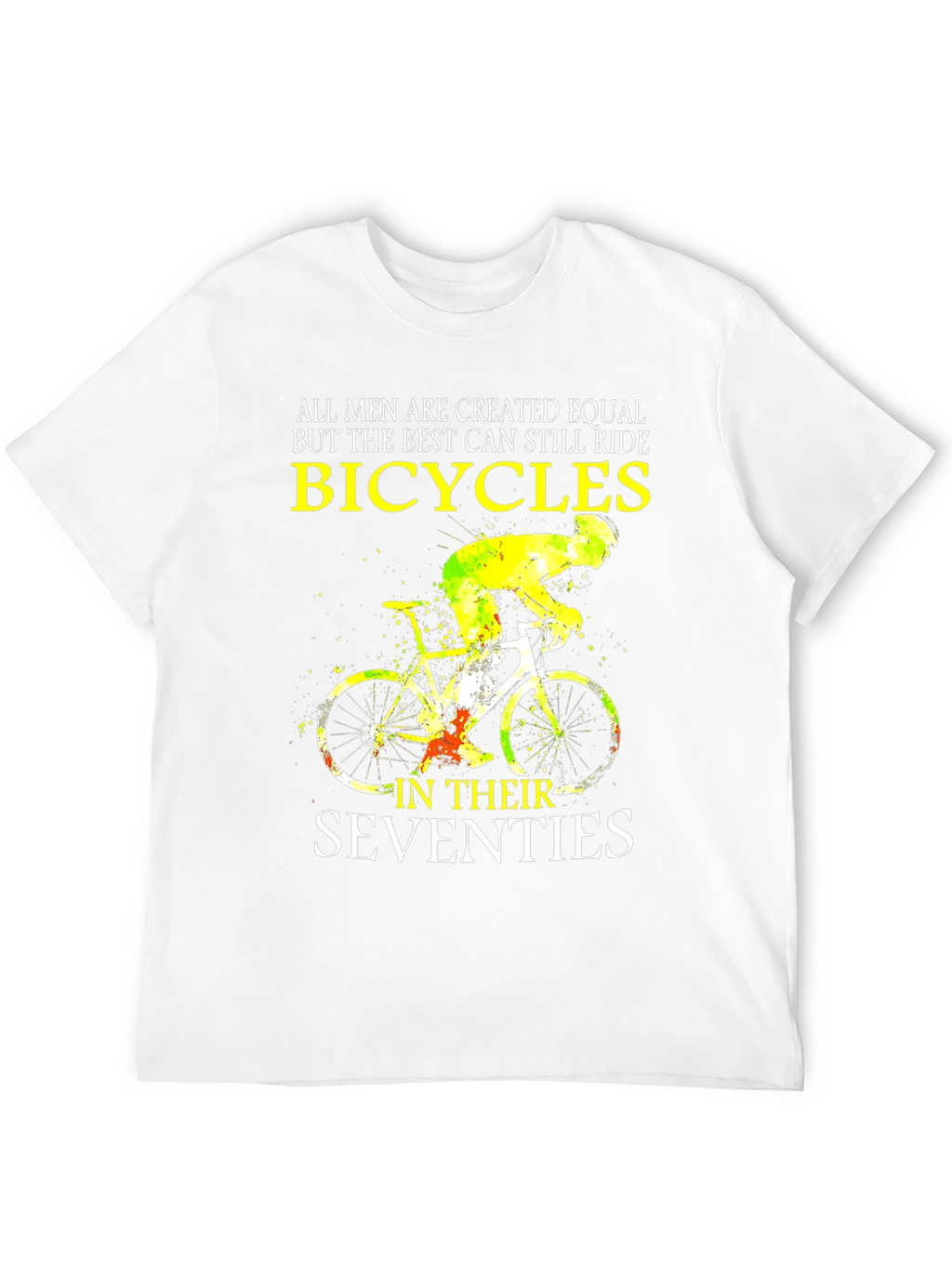 Bicycles Seventies Mens Graphic Tee