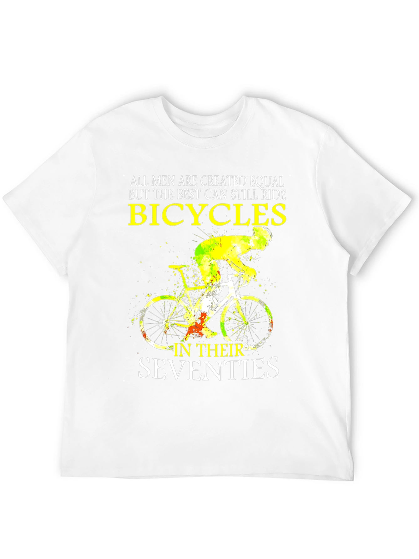 Bicycles Seventies Mens Graphic Tee