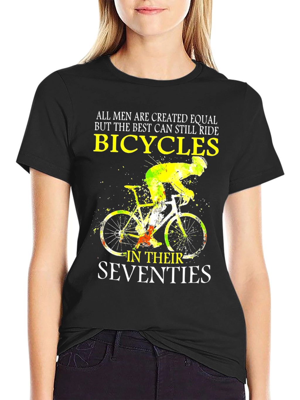 Bicycles Seventies Mens Graphic Tee