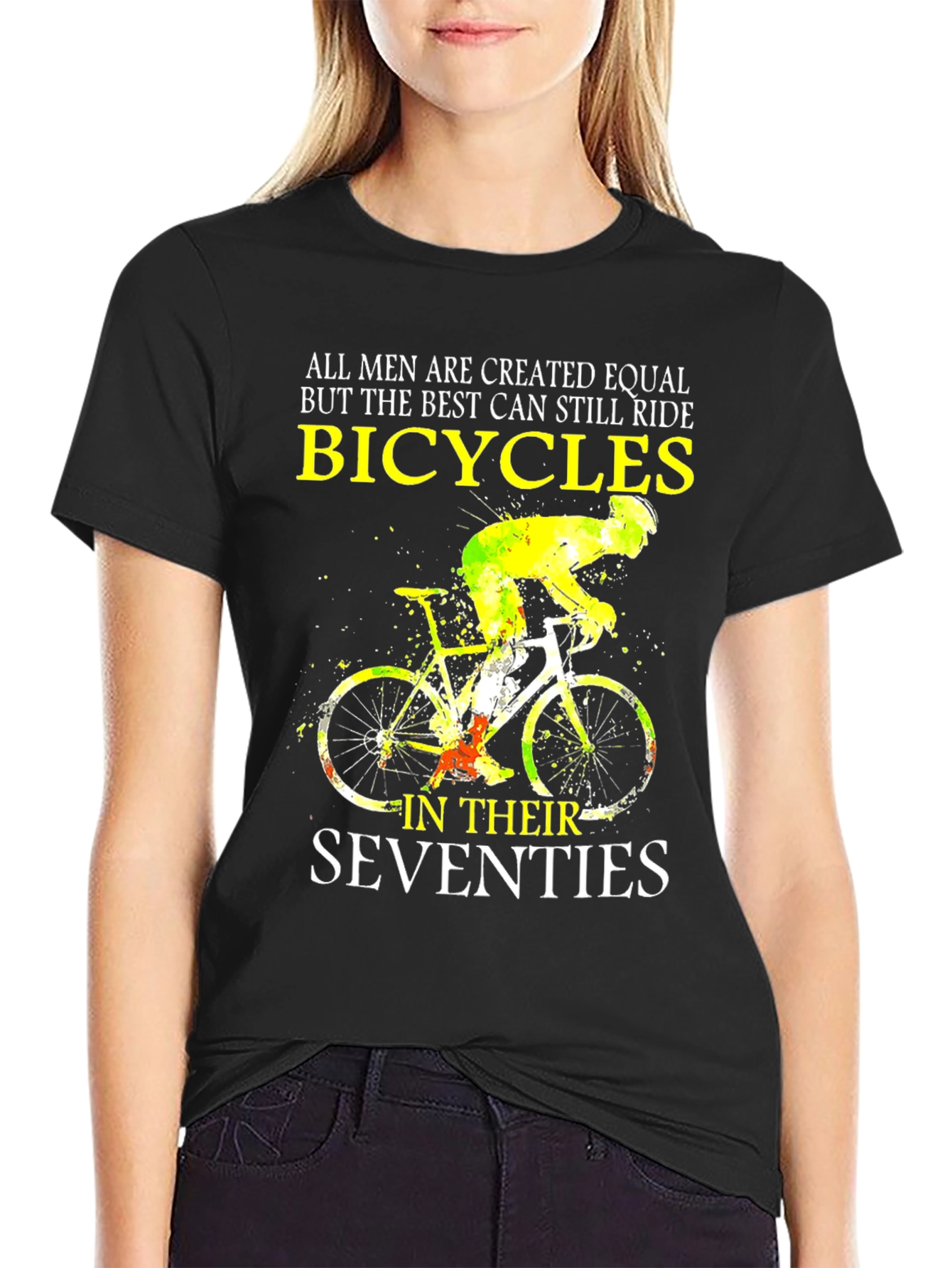 Bicycles Seventies Mens Graphic Tee
