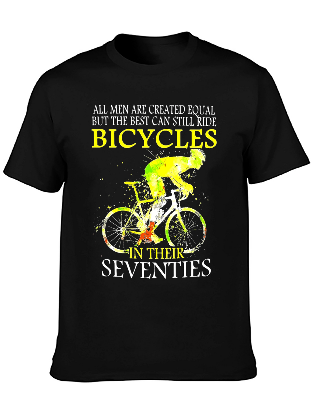 Bicycles Seventies Mens Graphic Tee