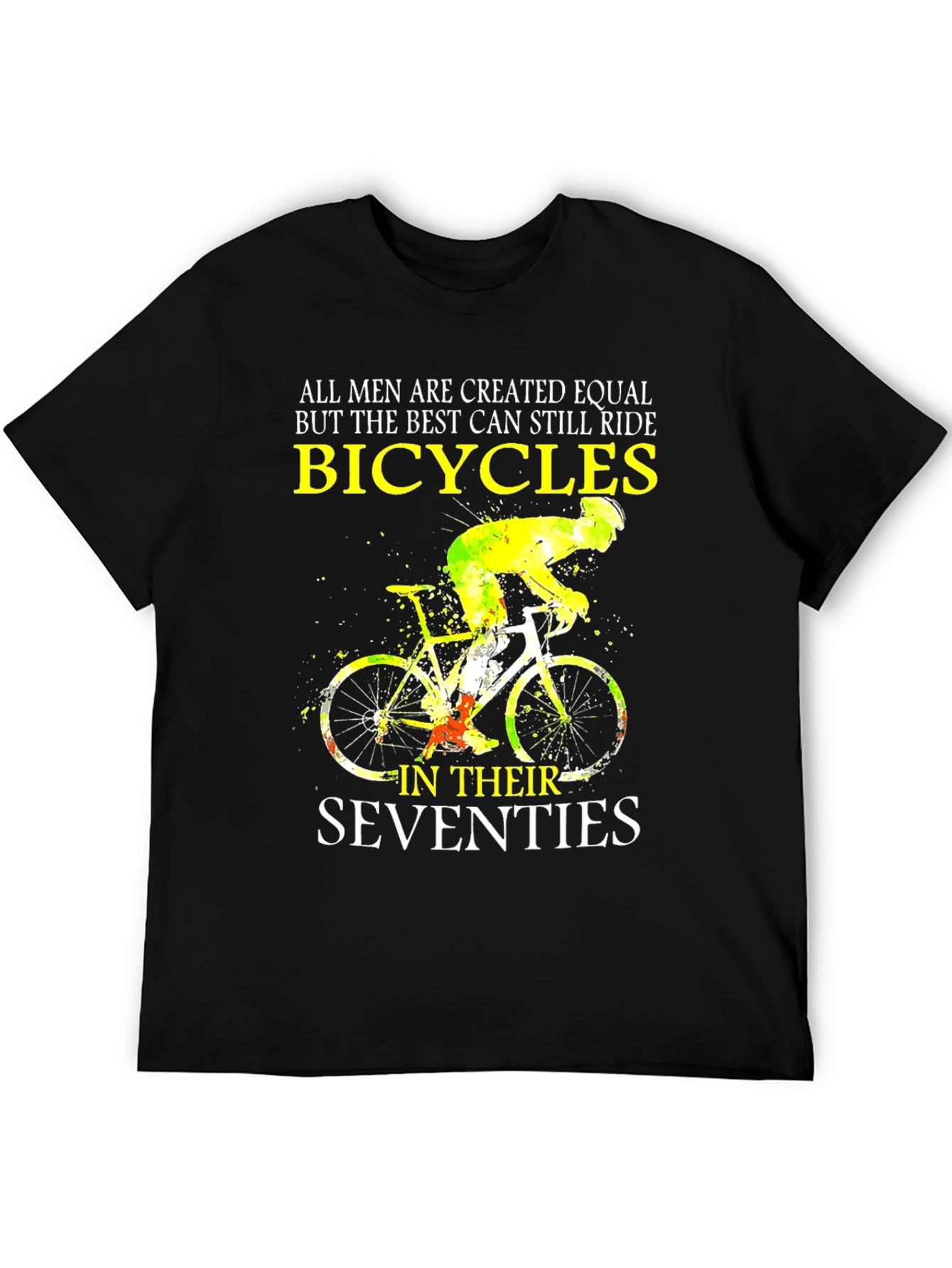 Bicycles Seventies Mens Graphic Tee