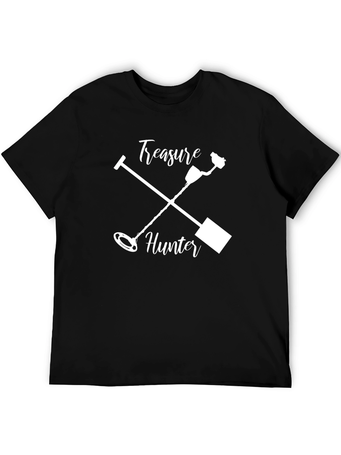Treasure Hunter Graphic Tee - Metal Detecting Hobby T-Shirt