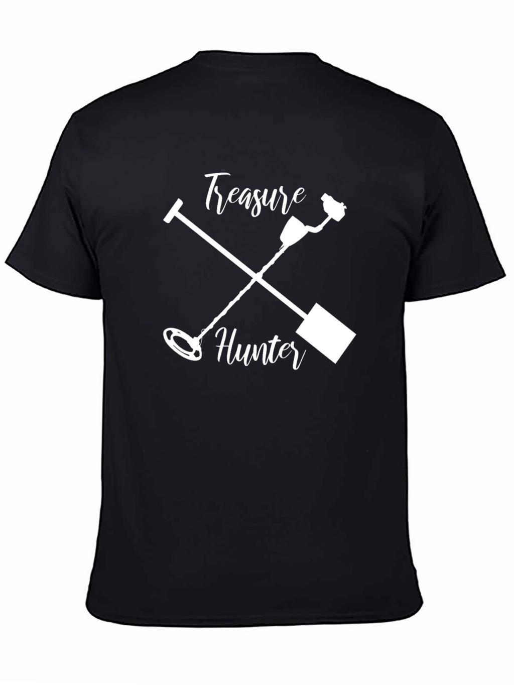 Treasure Hunter Graphic Tee - Metal Detecting Hobby T-Shirt