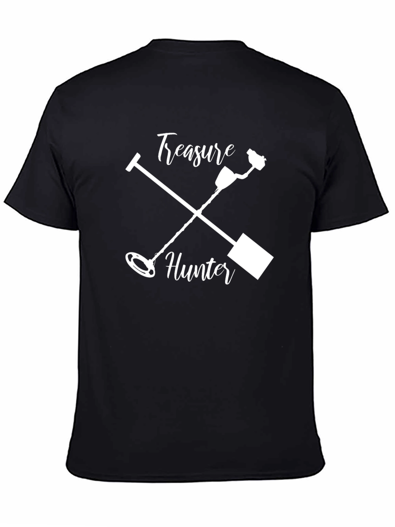 Treasure Hunter Graphic Tee - Metal Detecting Hobby T-Shirt