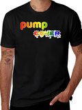Pump Cover T-Shirt - Rainbow Graphic Tee