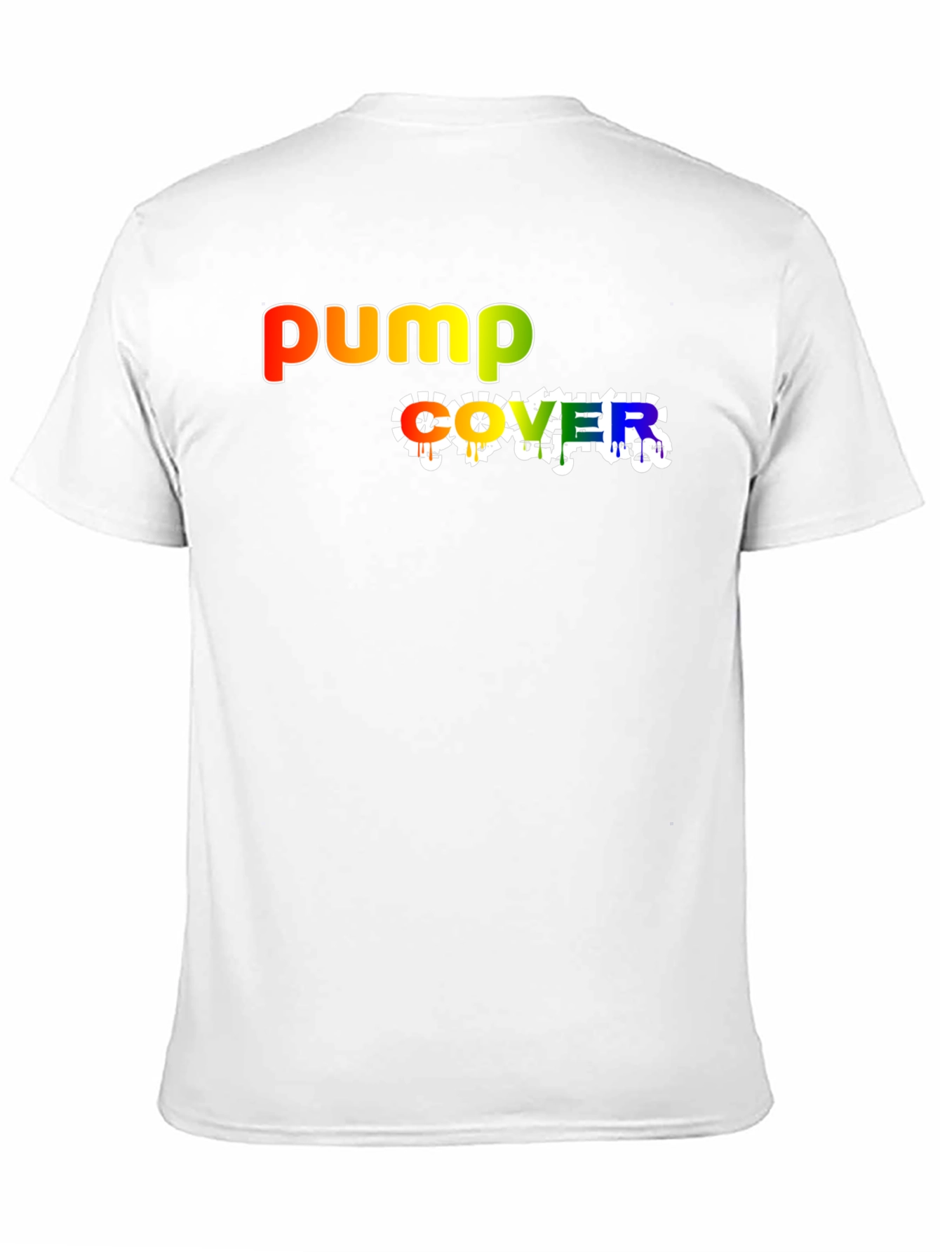 Pump Cover T-Shirt - Rainbow Graphic Tee