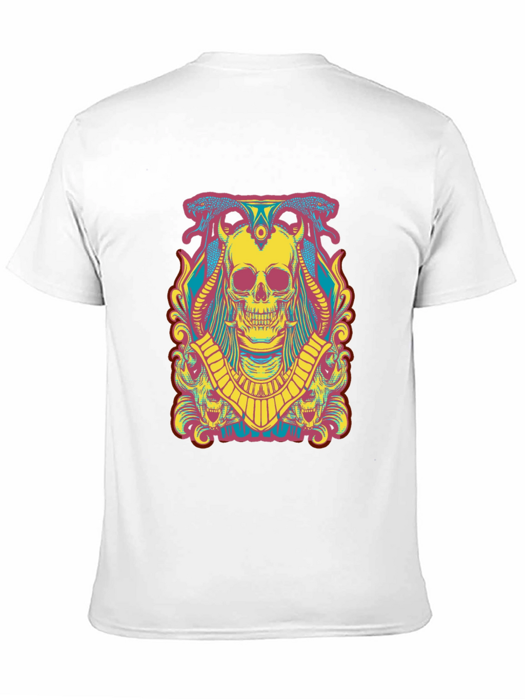 Skull Graphic T-Shirt - Mens Short Sleeve Tee