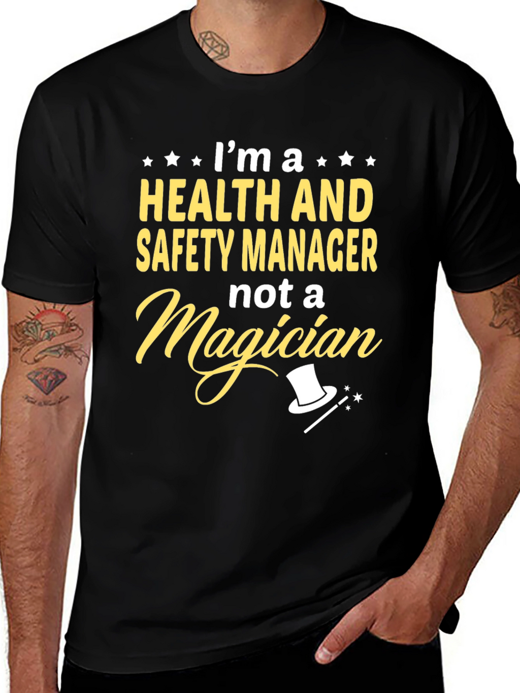 Health and Safety Manager T-Shirt Funny Job Tee