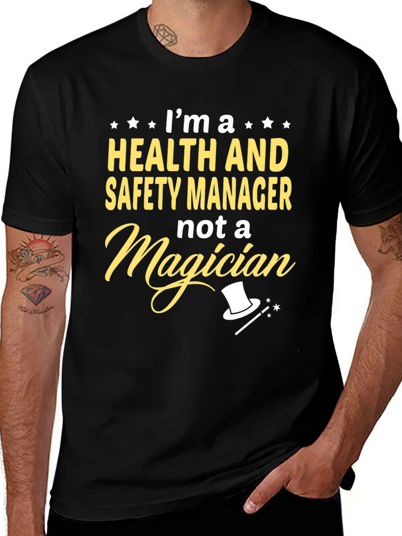 Health and Safety Manager T-Shirt Funny Job Tee