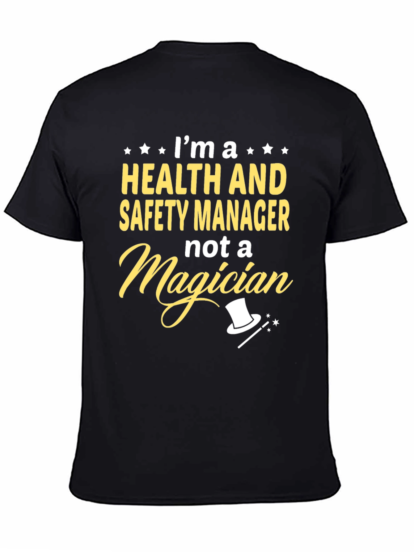 Health and Safety Manager T-Shirt Funny Job Tee