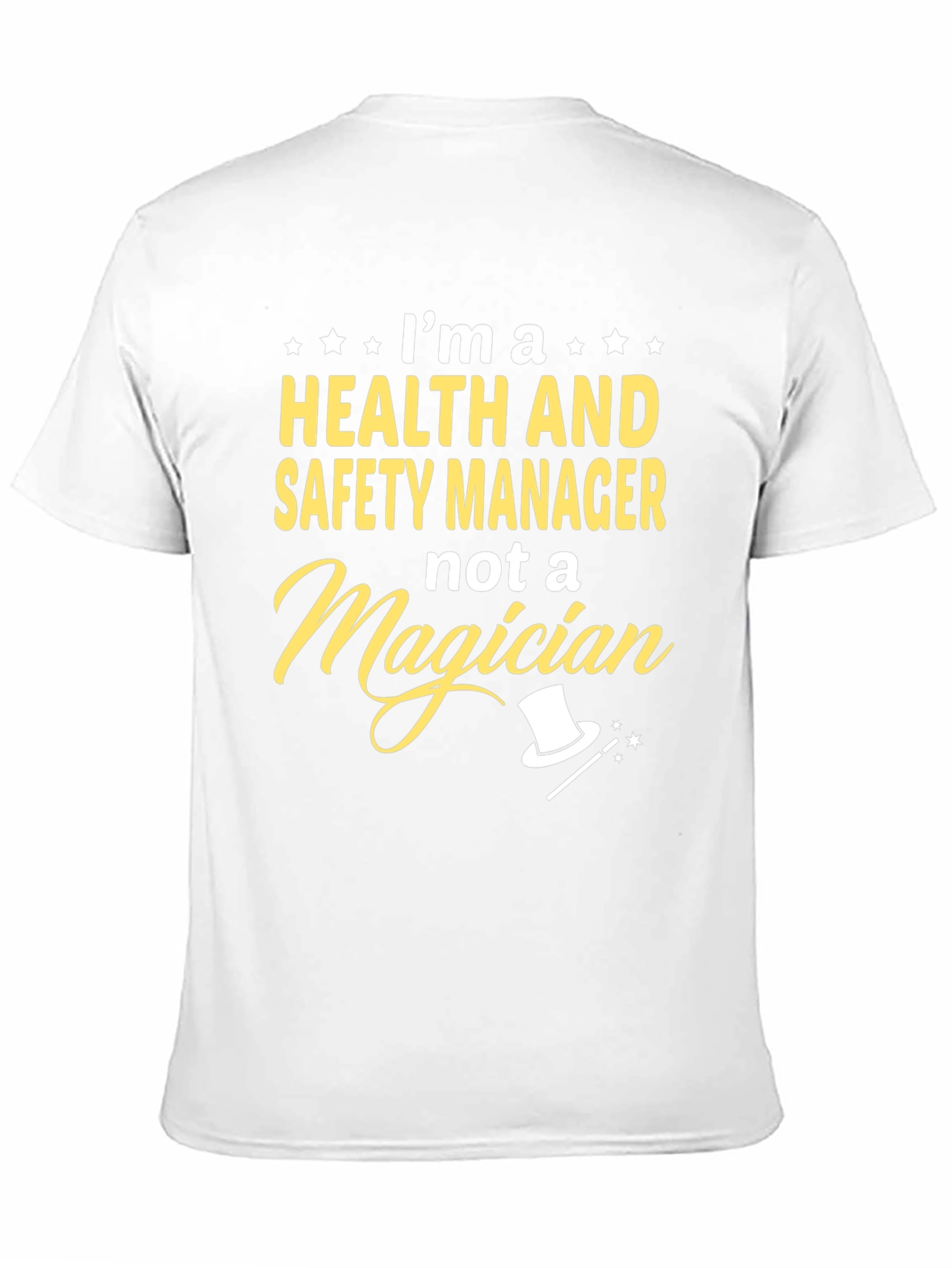 Health and Safety Manager T-Shirt Funny Job Tee
