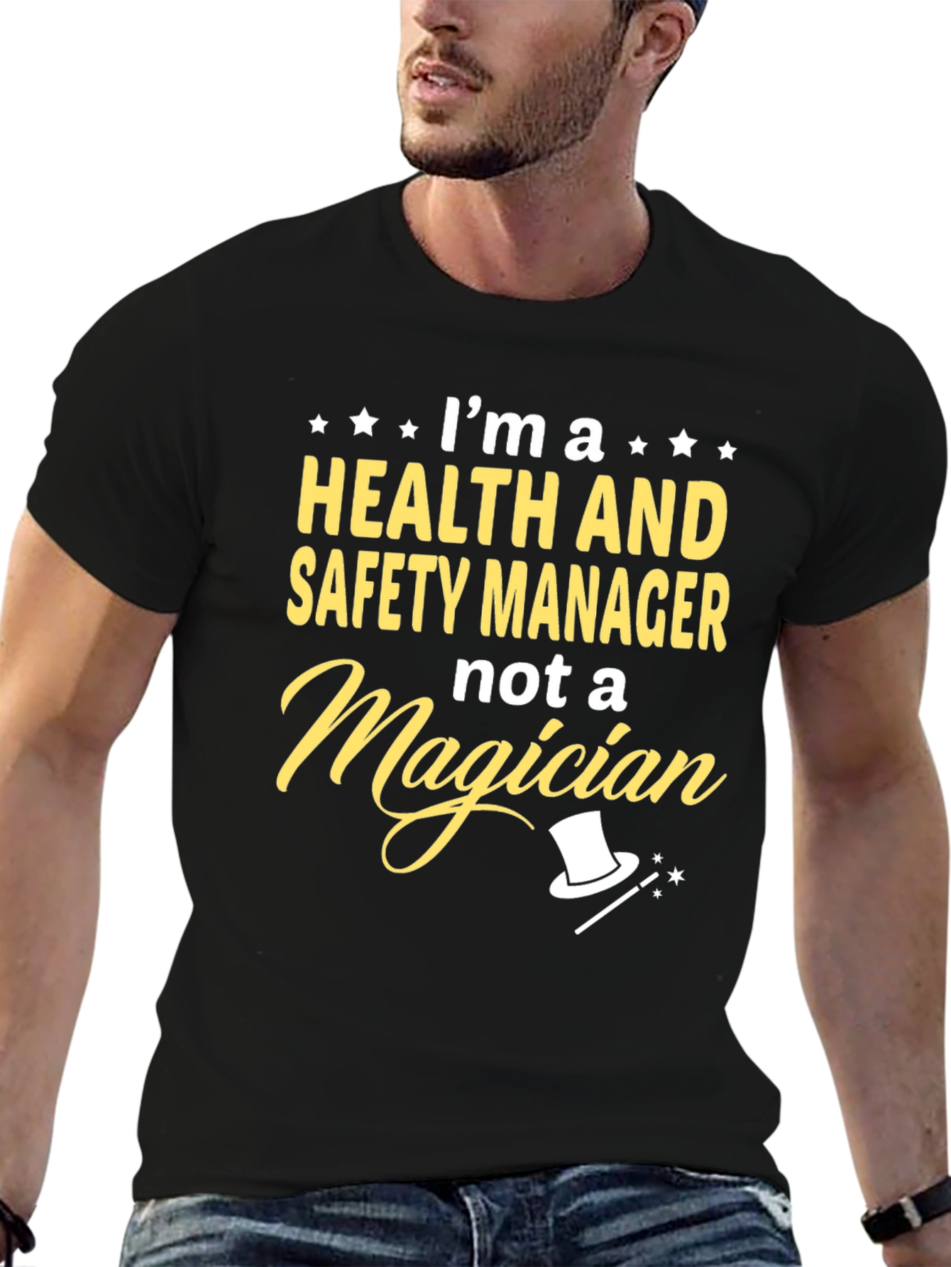 Health and Safety Manager T-Shirt Funny Job Tee