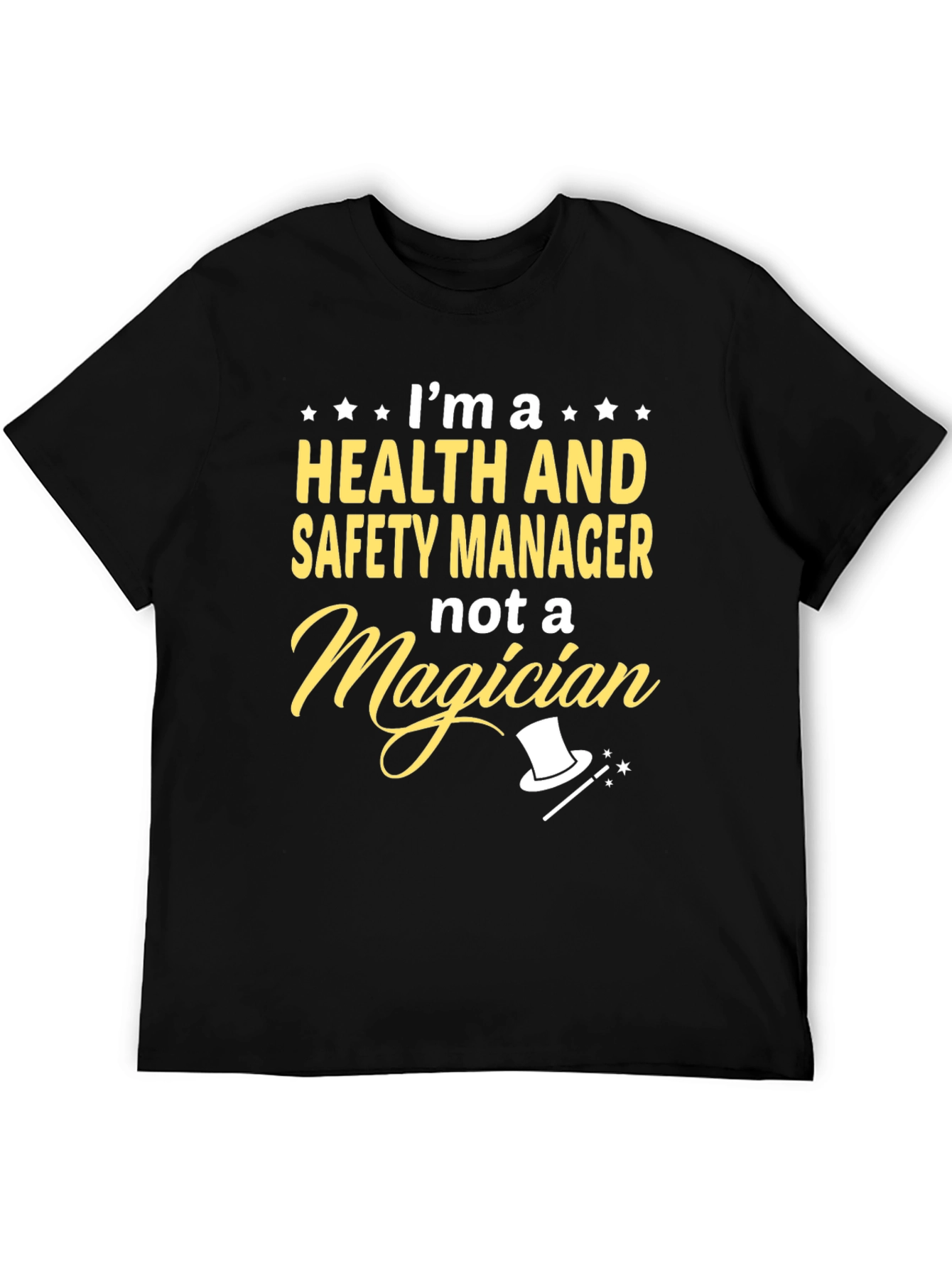 Health and Safety Manager T-Shirt Funny Job Tee