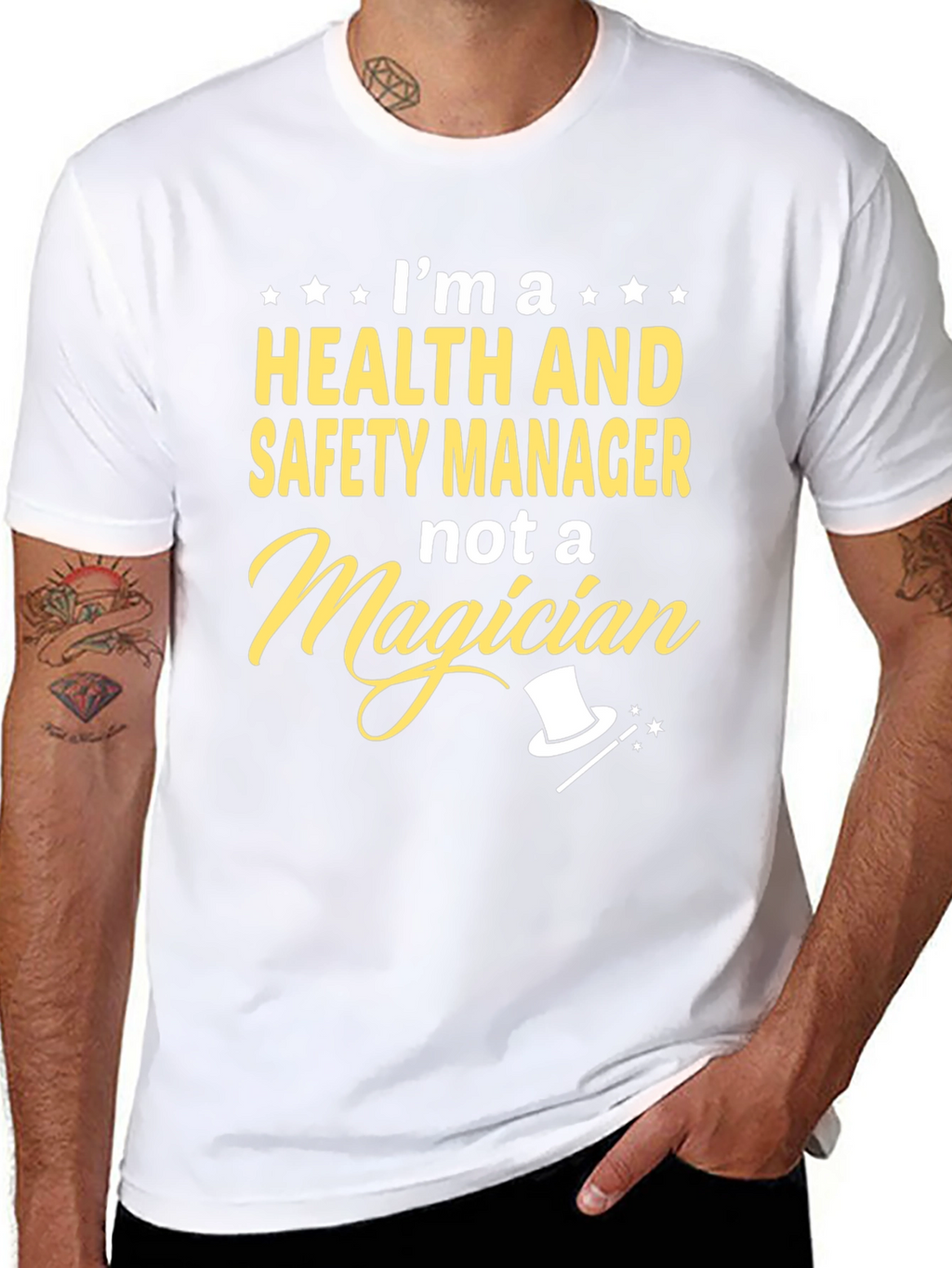 Health and Safety Manager T-Shirt Funny Job Tee