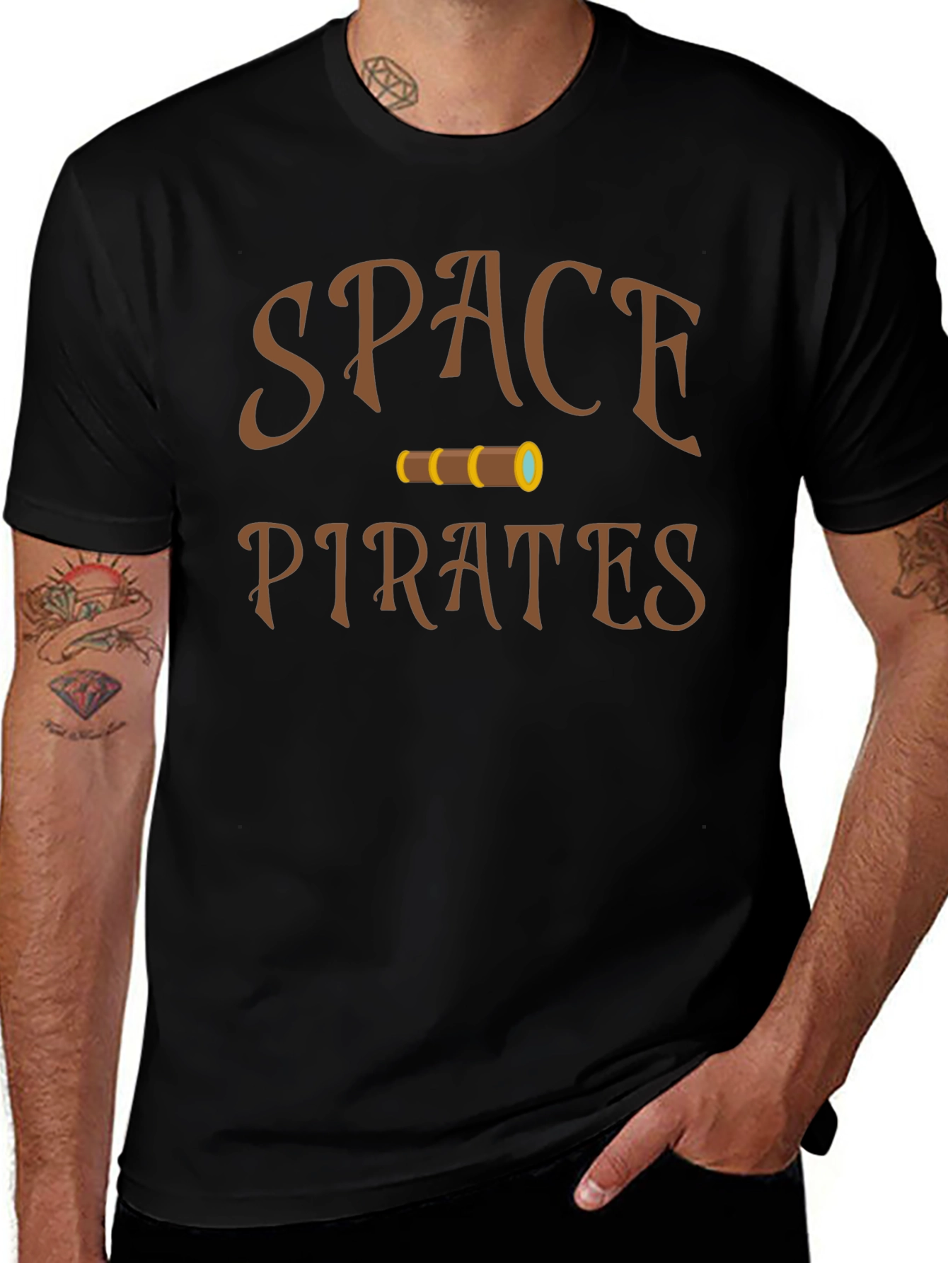 Space Pirates T-Shirt - Unique Graphic Tee