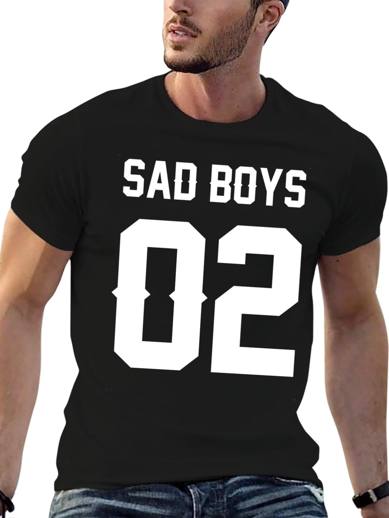 Sad Boys 02 Black T-Shirt